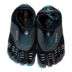 Body‎ Glove Barefoot Water Shoe Women's Size 6 Black & Turquoise